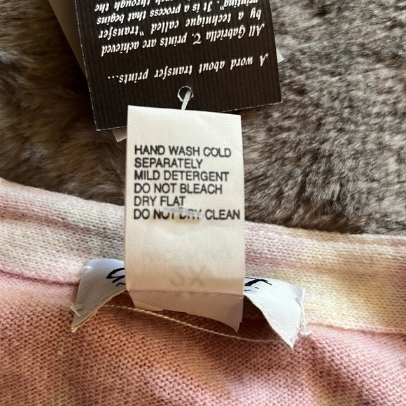 Gabriella T Pink Sweater SZ 2X - Picture 9 of 9